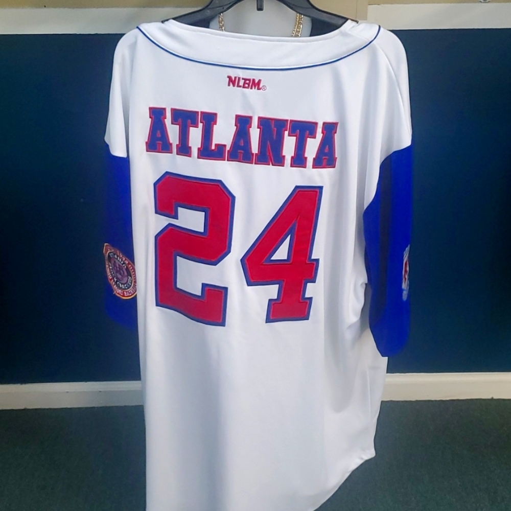 NWT!Negro League Black Crackers Baseball Jersey!!